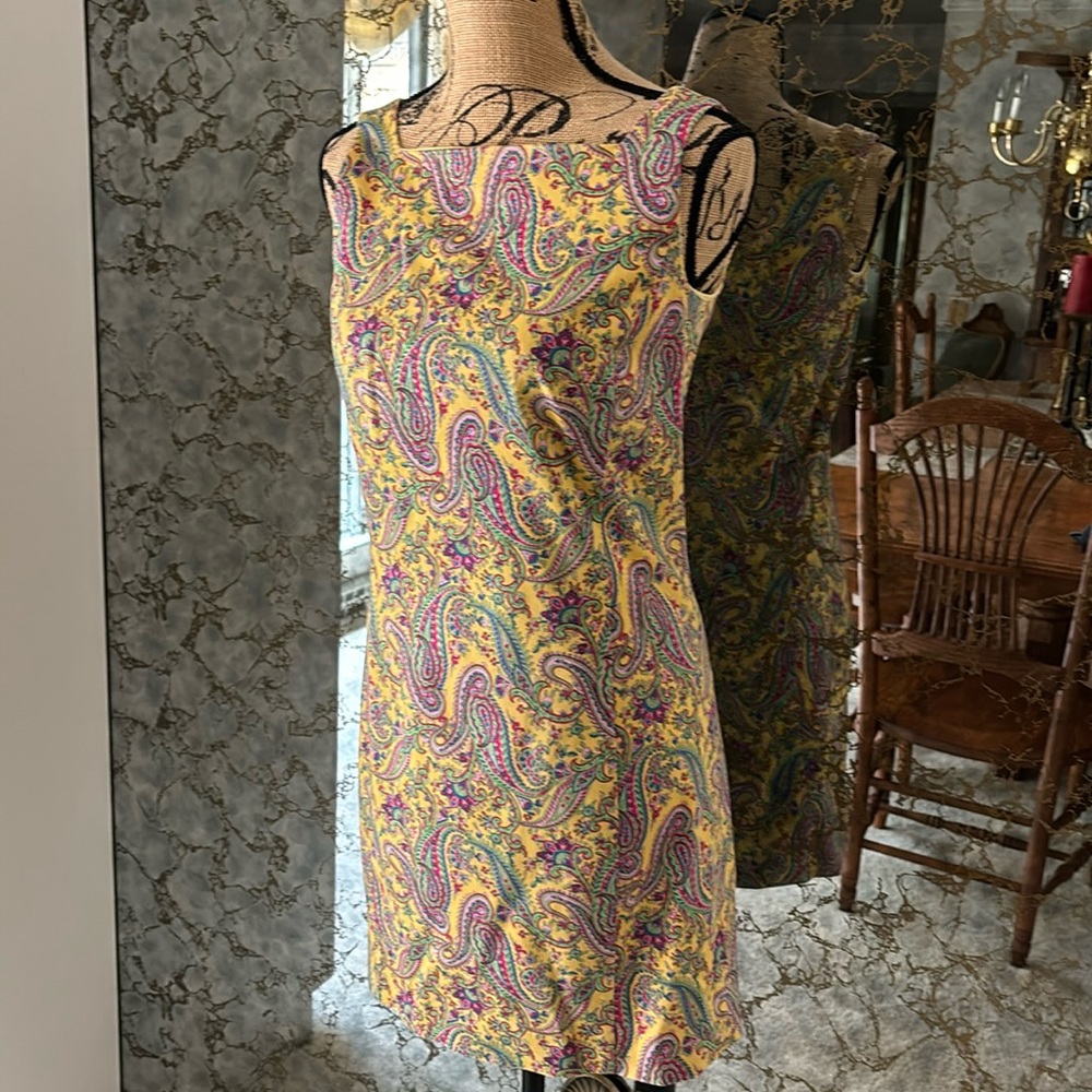 Lauren Ralph Lauren sleeveless lined  dress